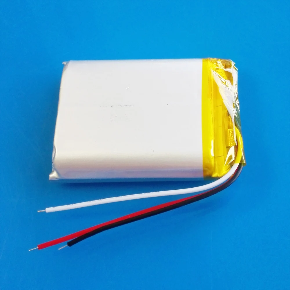 EHAO 103040 3.7V 1200mAh Lipo polimerowa akumulator litowy z 3 przewodami do MP3 GPS DVD rejestrator zestaw słuchawkowy do kamery e-book