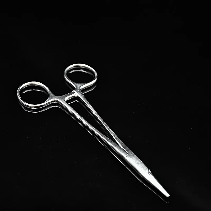 Needle Clamp Stainless Steel Medical Stitching Forceps Surgical Pliers For Holding Suture Needle With Groove 160mm 1 / PK