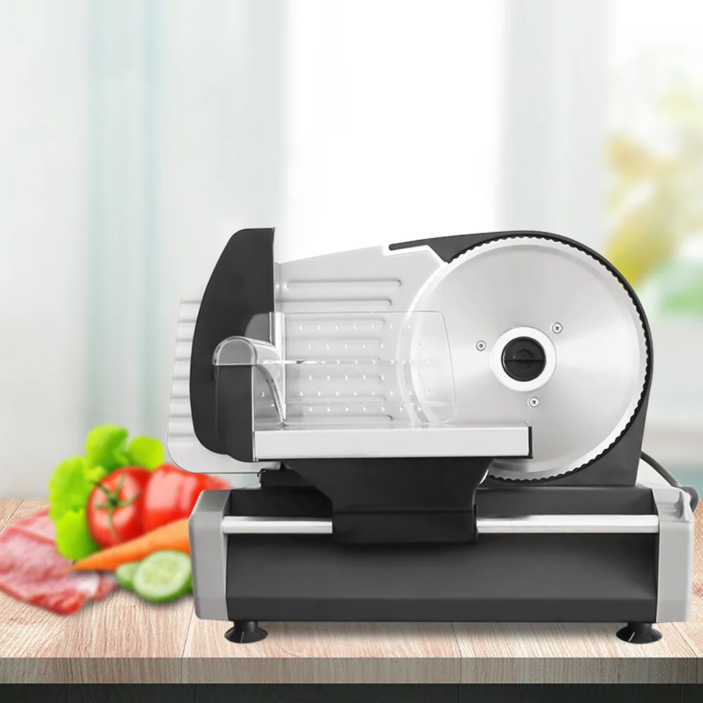 Commercial Electric Meat Slicer Beef Mutton Cutter Household Electric Small Meat Planer Fruit Cutting Machine