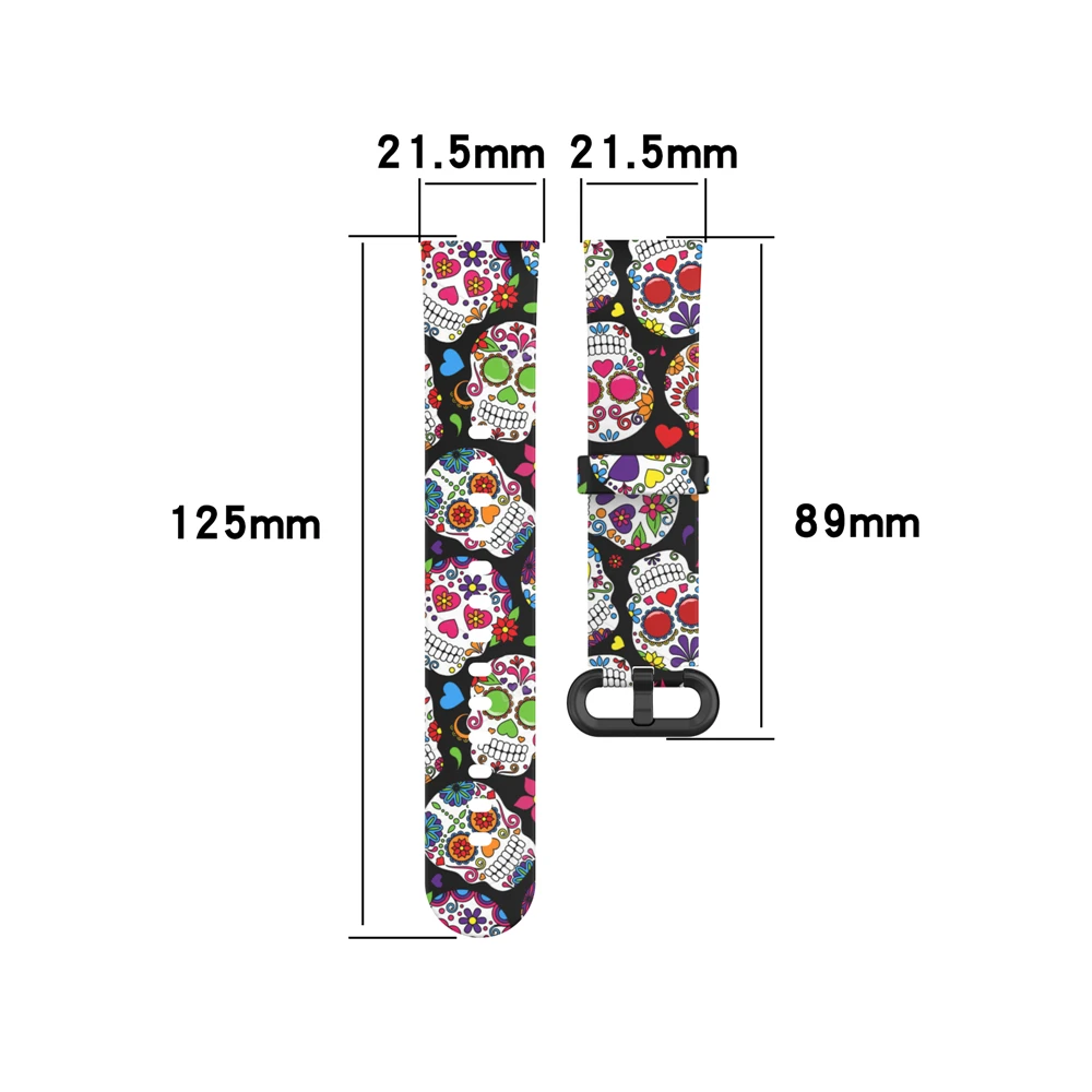 Silicone Replacement Printed Strap For XiaoMi Mi Watch Lite/For Redmi Watchstrap Original Sport Bracelet Smart Accessories