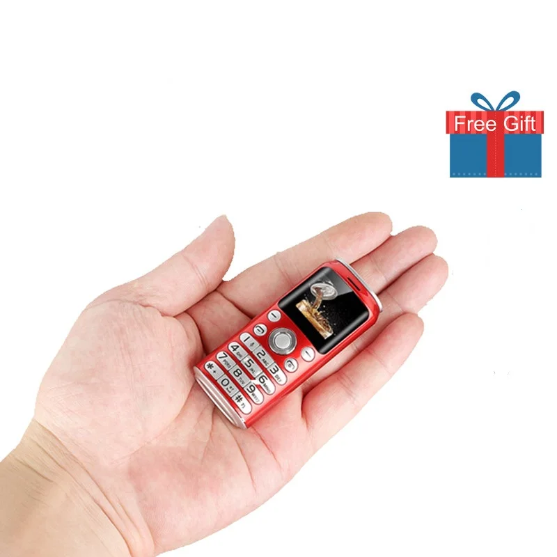 Pocket Mini Mobile Phone SATREND K8 1.0inch cola shape Telefone MP3 Bluetooth dialer earphone Call recording small Cellphone