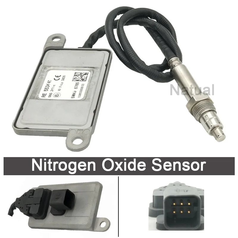 

24V Genuine Nitrogen Nox Oxygen Sensor For John Deere 672G 670G 870G 844G 744G 644G 624G 770G 772G 872G 5WK96785 5WK9 6785