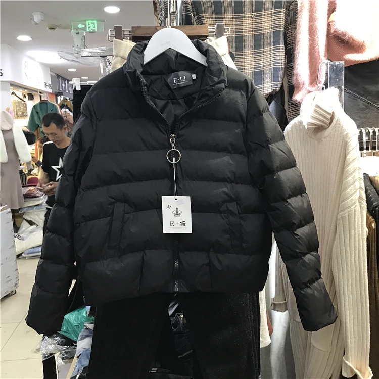 

New Winter Women's Cotton-padded Jacket Lady's Zipper Coat Loose Short Outwear Jackets Coats
