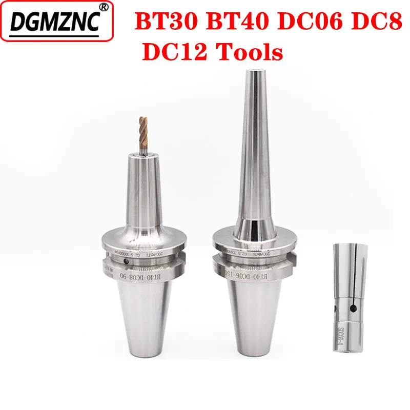 1 sztuk BT40 BT30 DC06 DC8 DC12 slim collet chuk oprawki do maszyn cnc głębokie przetwarzanie