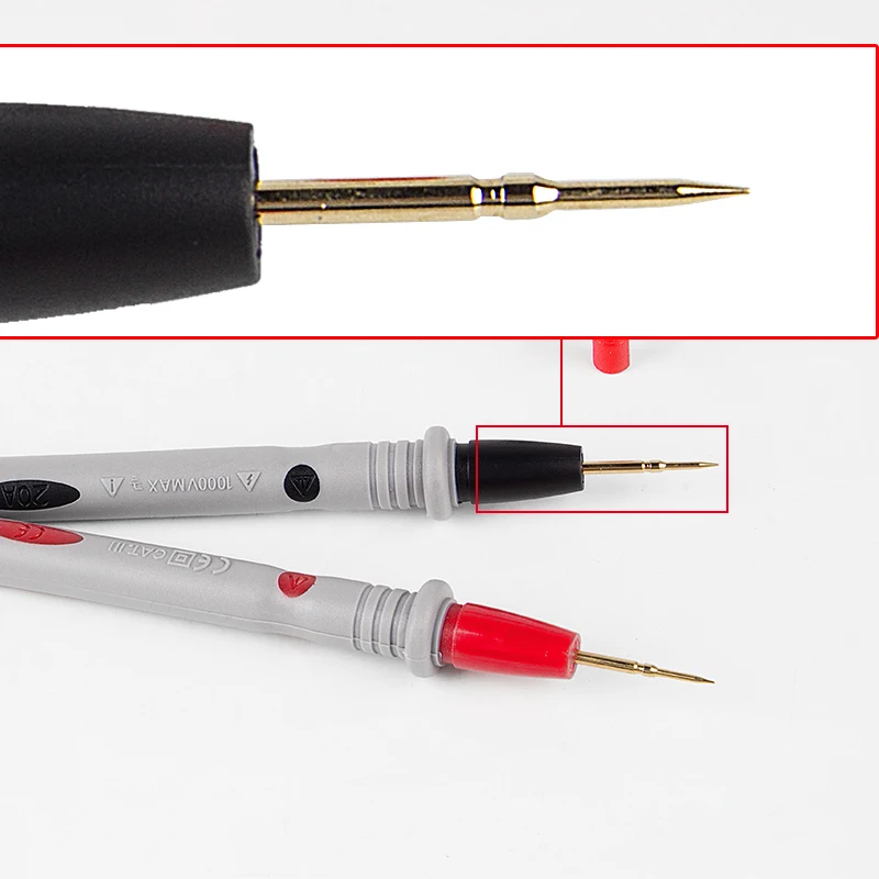 5 Paar Universal Siliconen Probe Test Leads 1000V 20A Digitale Multimeter Universele Kabel Probes Pen Voor Multi-Meter tester Draad
