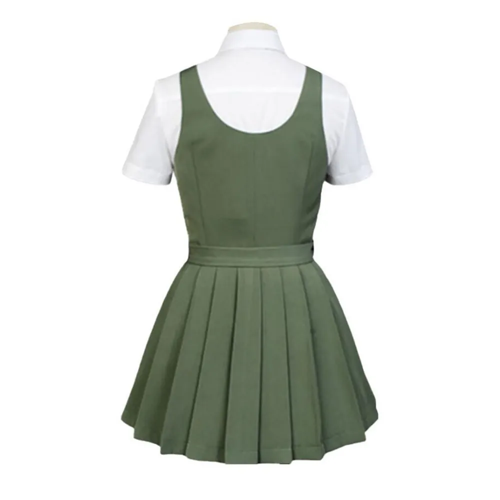 Anime Danganronpa Koizumi Mahiru Cosplay Kostuums Japanse Uniform Matrozenpakje Vrouwen Jurk Meisjes Kleding