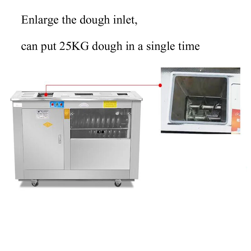 الفولاذ المقاوم للصدأ العجين آلة صنع الكرات 2200 واط الصناعية التلقائي كعكة تشكيل آلة