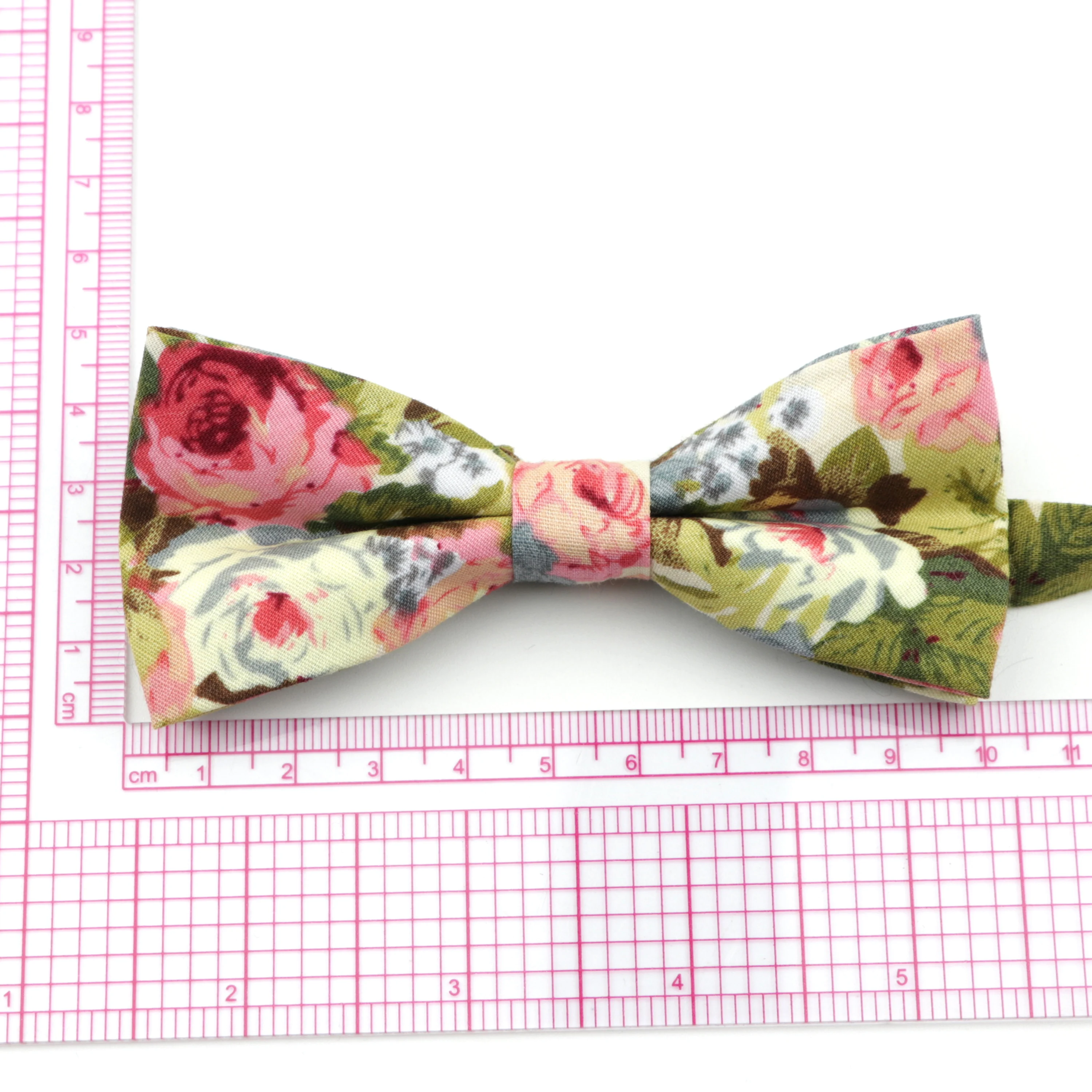 Chic Family Cotton Floral Parent-Child Bowtie Sets Kids Pet Men Boy Ladies Butterfly Party Dinner Daily Casual Bow Tie Gift