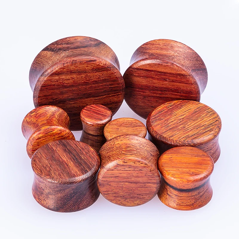 8-25mm Plugs and Tunnels Big Size Ear Tunnel Earrings Ear Stretcher Wood Expander Men Ear Piercing Body Piercing Tunnels Gauge