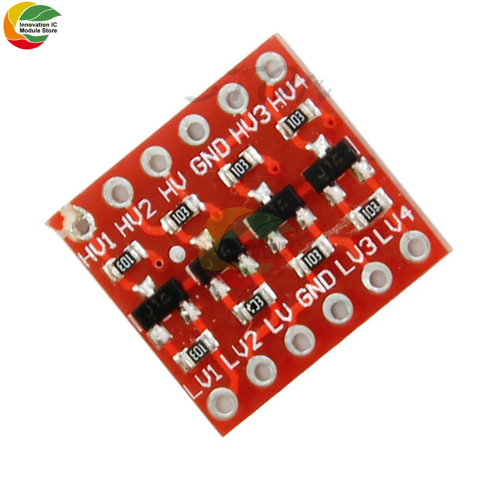 5PCS 4-channel Level Shifter Module Bidirectional Logic Conversion 3.3V to 5V 5V to 3.3V IIC UART SPI214 for Arduino