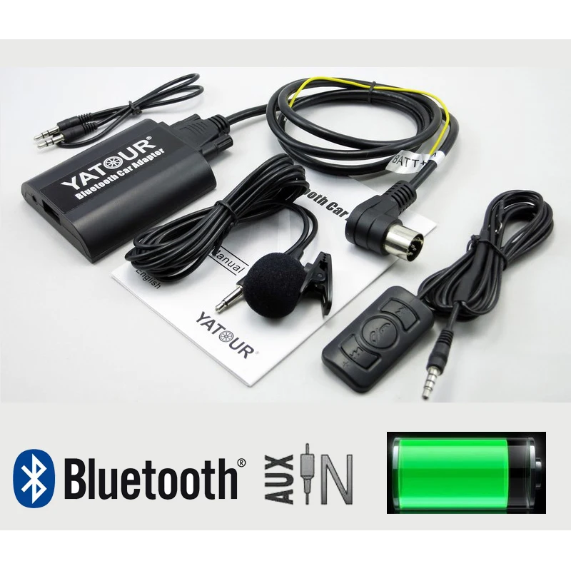 

Yatour BTA Bluetooth interface for Volvo HU-xxx car radio HU650 HU803 U401 HU615 HU650RDS HU850 Smart Phone Hand Free A2DP Music