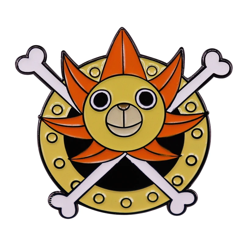 

THOUSAND SUNNY Ship enamel pin Anime brooch jewelry