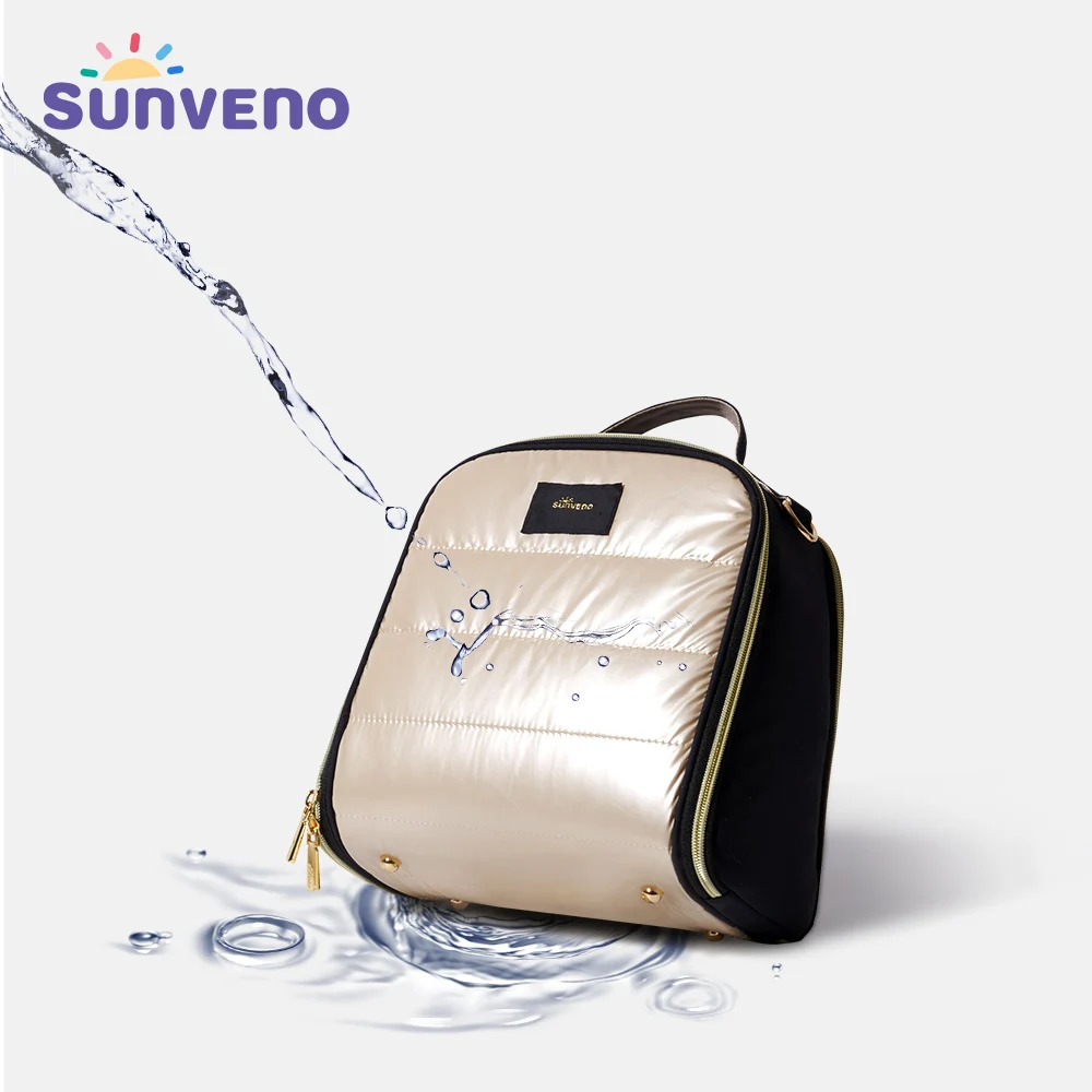 Sunveno-bolsa térmica para biberón de bebé, bolsa aislante portátil para alimentación de bebé, mantiene el calor/frío, aislamiento para biberón de