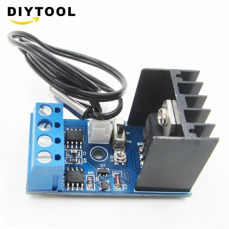 DC 12V 1A Automatic Temperature Fan Control Speed Controller Governor