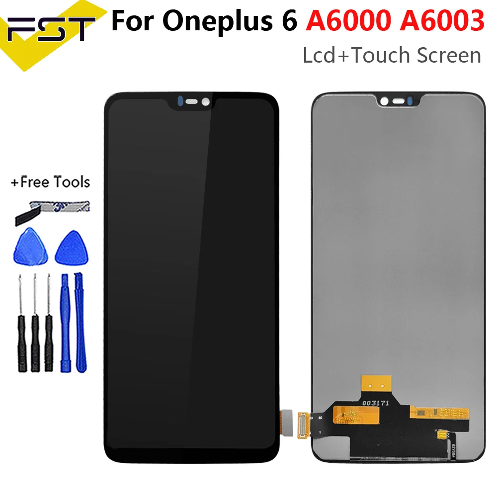 TFT Tested For OnePlus 6 LCD A6000 A6013 LCD Display Screen Touch Sensor Panel Digitizer For LCD Display One Plus 6T A6010 A6013