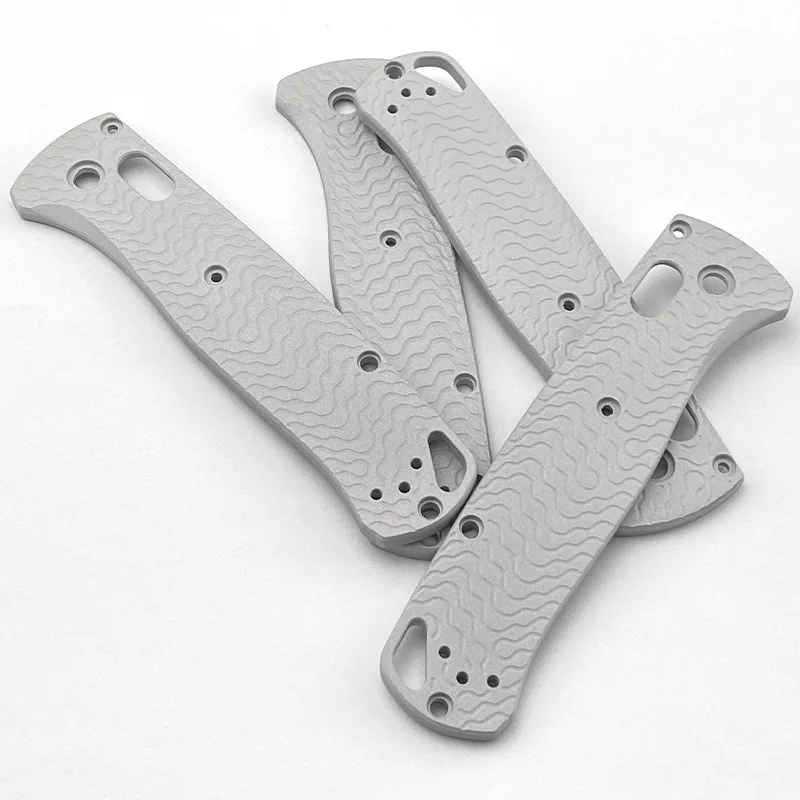 

For BM Bugout 535 Folding Tool Patch Accessories, Aluminium Alloy, Wavy Pattern Handle Grips