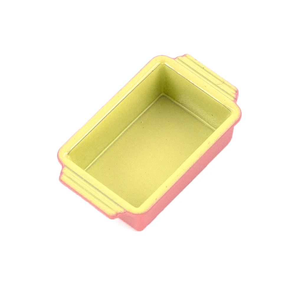 1Pcs 1/12 Dollhouse Miniature Accessories Mini Metal Lunch Box Simulation Furniture Model Toys for Doll House Decoration