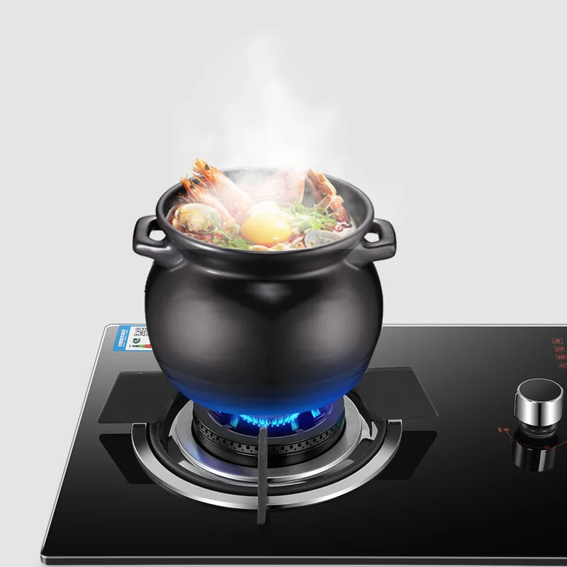 Gas Stove Desktop Embedded 3D Combustion Technology Flameout Protection  Nine Hole Flame Household Cooking Single Stove