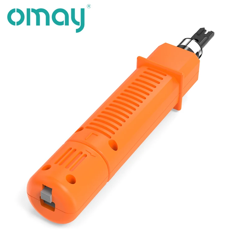 OMAY– Economical 110 Wire Cutter Amplifier Module, Network Double Head Tool, Voice Phone Module Alloy Steel Patch Panel