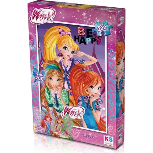 KS Games Winx Jigsaw Puzzle 200 Piece