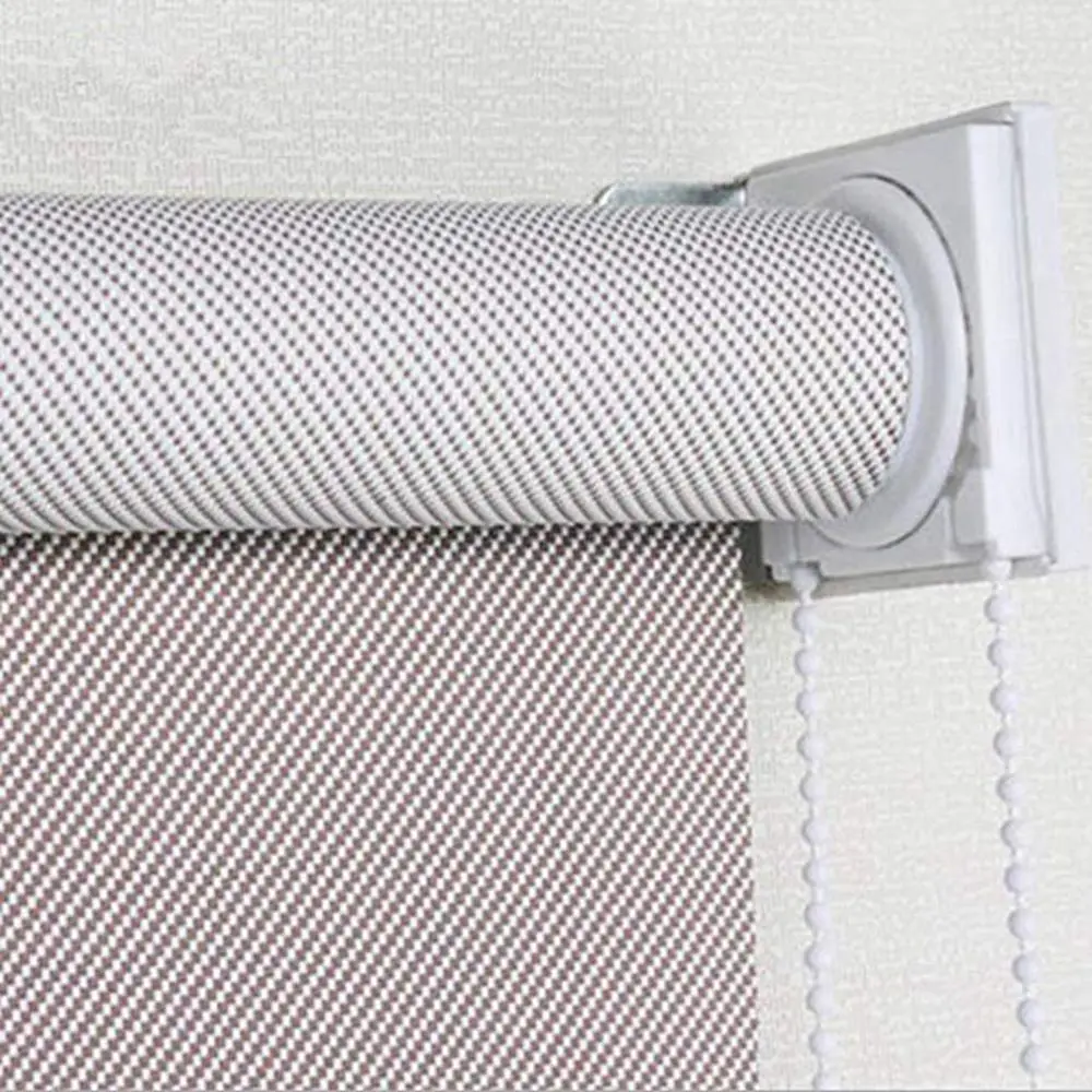 50M Roller and Roman Shade Blind Beaded Chain Cord White Plastic Roller Curtain Bead Rope Blind Beaded Cord for Roller Blind