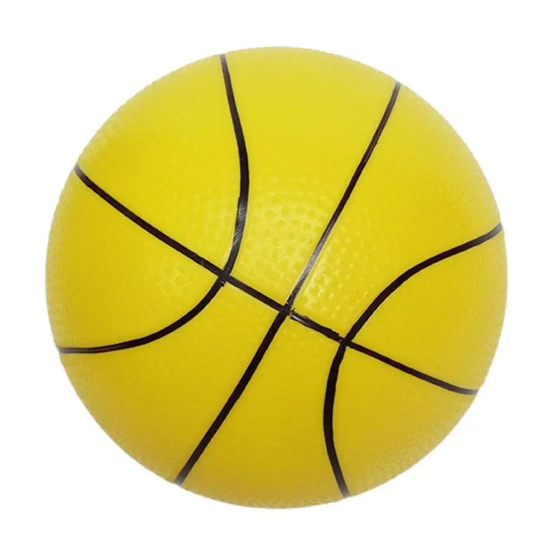 Bola de basquete inflável para crianças, brinquedo esportivo, vermelho, amarelo, verde, laranja, PVC, crianças, presentes do bebê, menina, menino, 15cm