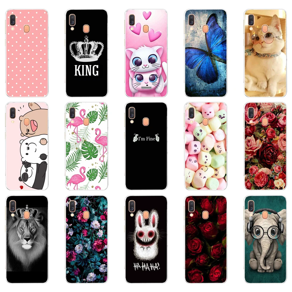 Case For Samsung A40 Case Soft Silicone Back Cover Phone For Samsung Galaxy A40 GalaxyA40 A 40 A405 SM-A405F A405F Cases Bumper