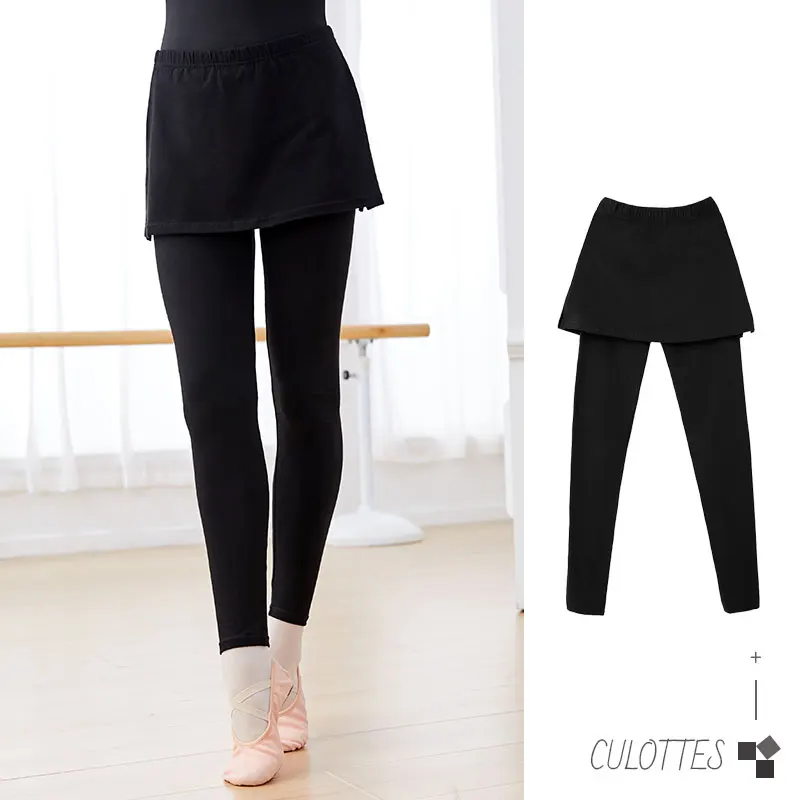 Yoga Jogging Woman Pants With Skirt High Waist Skirted Yoga Pants Training Gym Fitness Sport Running Dance Pants