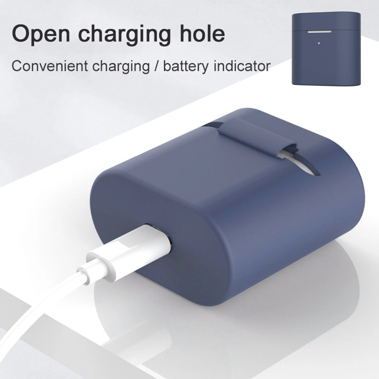 Funda de silicona suave y duradera para auriculares, cubierta de auriculares y mosquetón para Xiaomi Air2, Air2s, Air 2, 2s