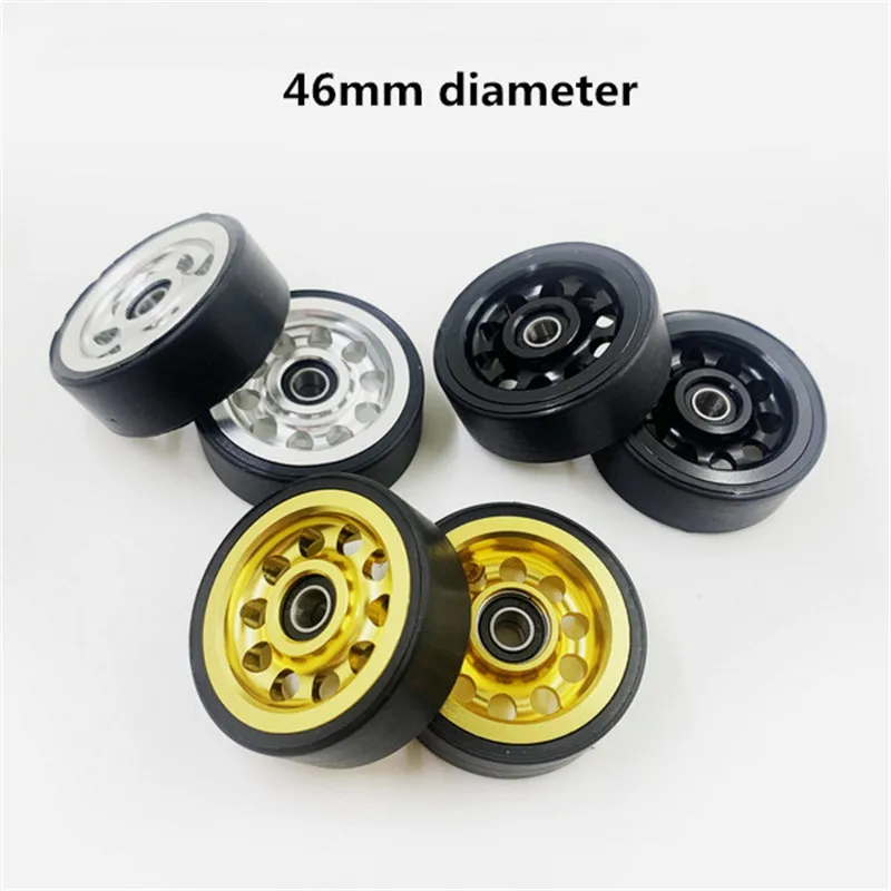 

Folding bike diameter 46mm easy wheel super wide fit brompton bike easywheel gold silver black titanium screw