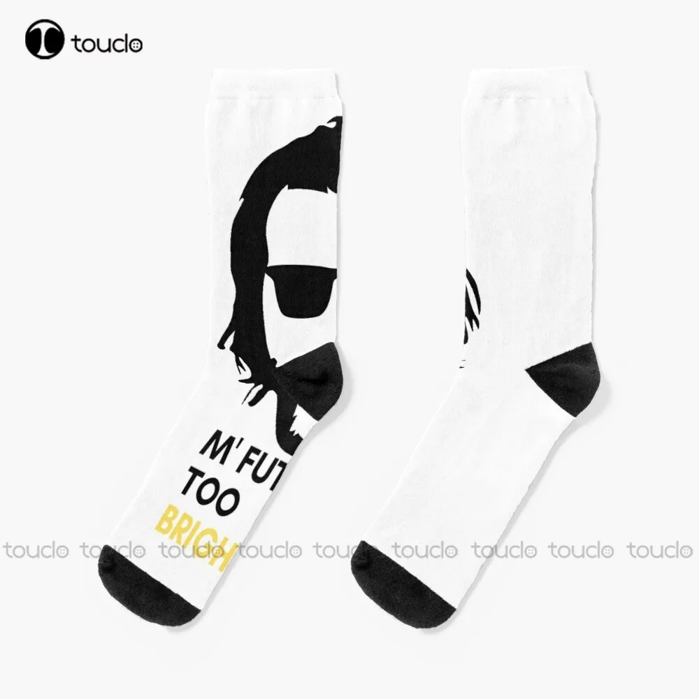 

Chris D'Elia, My Futures Too Bright, Congratulations Podcast Socks Red Socks Women Personalized Custom 360° Digital Print