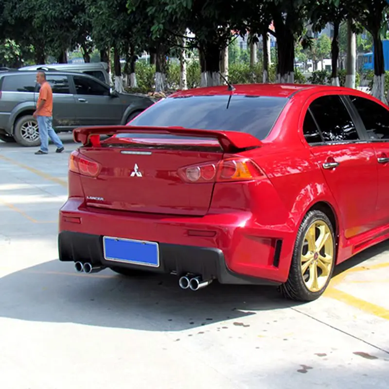 

Спойлер для заднего крыла автомобиля из АБС-пластика для Mitsubishi Lancer EVO 2010-2014