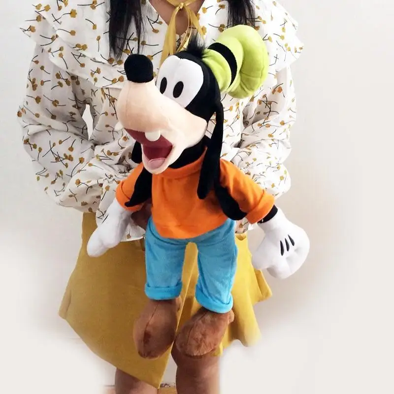 Disney Aoger Kawaii Goofy Pluto Plush Doll Soft Stuffed Plush Toys Cartoons Goofy Pillow Home Decor Toy For Children Doll Gift