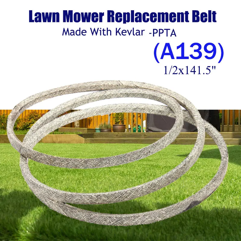 Mower Belt Make With Kevlar for J/OHN DEERE GX21833 for T/oro 119-8820 1198820 A139 For T/imecutter SS 5000 5060 50 1/2x141.5