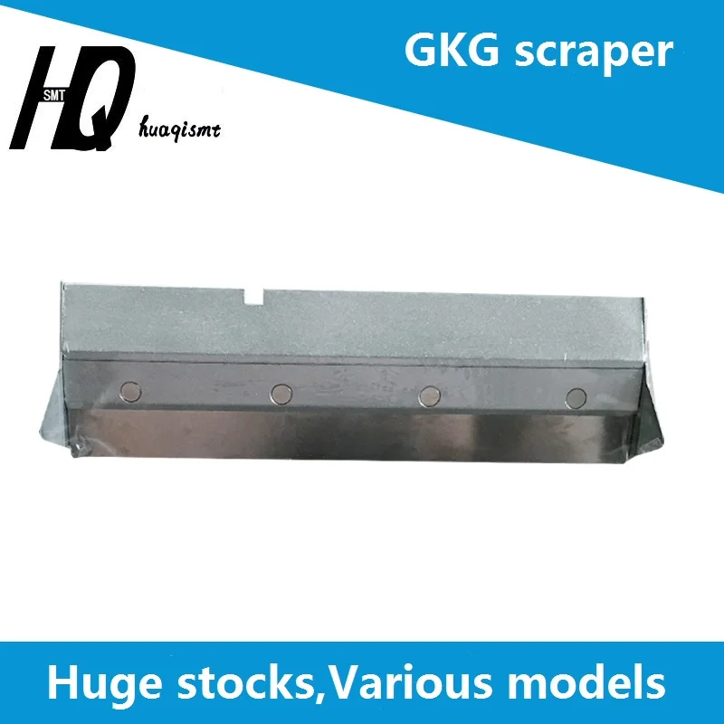 Scraper for GKG Solder Paste Printer SMT Spare Parts Blade SMD 200mm 250mm 300mm 350mm 400mm 450mm stainless steel