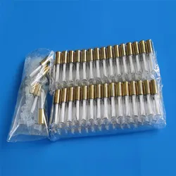 빈 립글로스 튜브 DIY 플라스틱 액체 립스틱 용기, 원형 미니 립글로스 샘플 병, 작은 입술 병, 50-600 개, 1.2ml