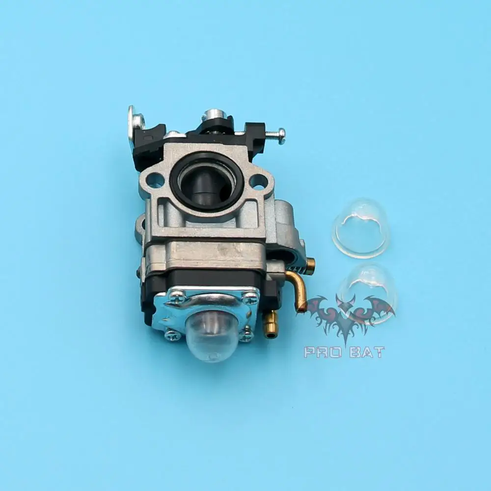 15mm Carb Carburetor + Primer Bulb for MOTOVOX MVS10 Gas Powered Scooter 43cc 47cc 49cc 2 Stroke Engine PRO BAT New