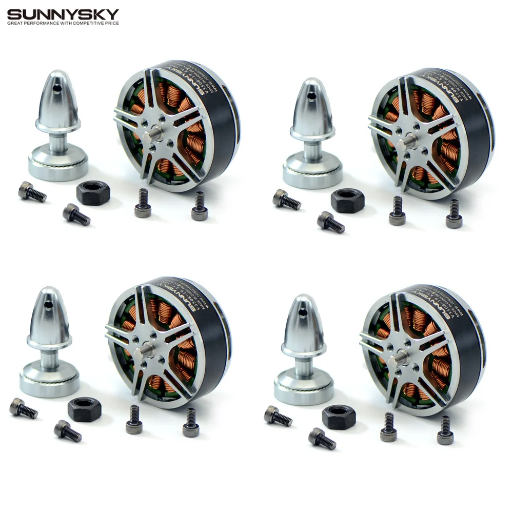 4set/lot SUNNYSKY V3508 380kv 580kv 700kv Brushless Motor for RC Multicopter RC Drone