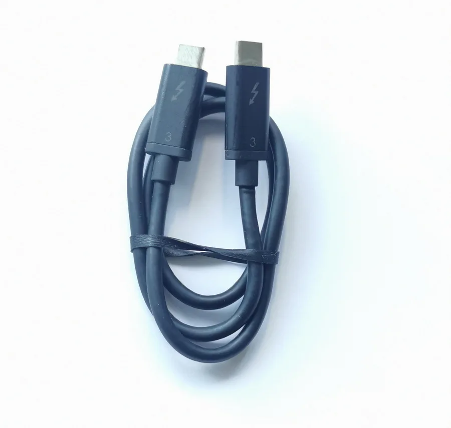 50cm hanno usato 60W 3A per il PC Intel ha certificato il cavo di Thunderbolt 3 40Gbps Gen 2 USB-C tipo cavo di C