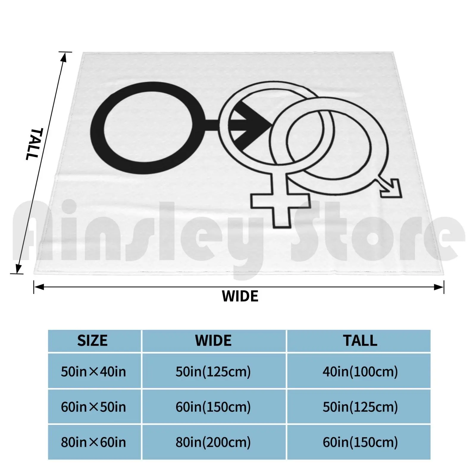 Cuckold Symbol ( White ) Blanket For Sofa Bed Travel Cuckold Hotwife Cuck Queen Of Spades Cuckqueen Swinger Bull