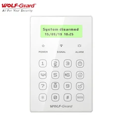 Wolf-Guard Wireless 433MHz Keypad Keyboard Arm /Disarm Mini Anti-Theft Controller for Home GSM Burglar Alarm Security System