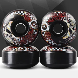 4Pcs 51D Skateboard Wheels 52x30mm Non-slip Skate Board Cruiser Roller Parts