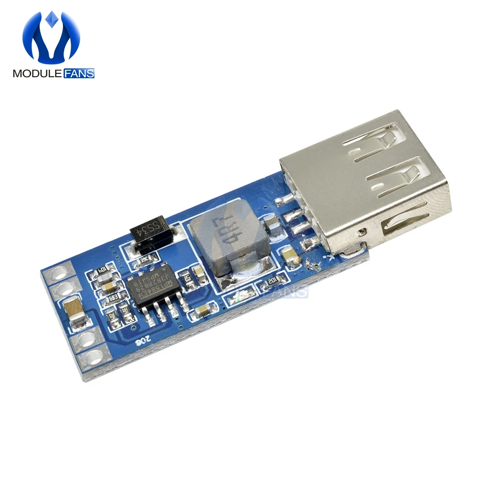 DC-DC 9V/12V/24V to 5V 3A USB Step Down Power Module 2A Precise Vehicle Car Charger Boardy Module