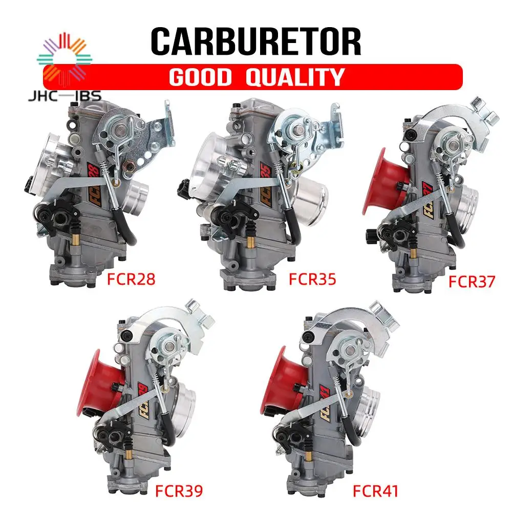 FCR28 31 33 35 37 39 41mm FCR Racing Carburetor FCR39 CRF Slant Side Carburettor For CRF450 650 FS450 Husqvarna450 KTM Racing