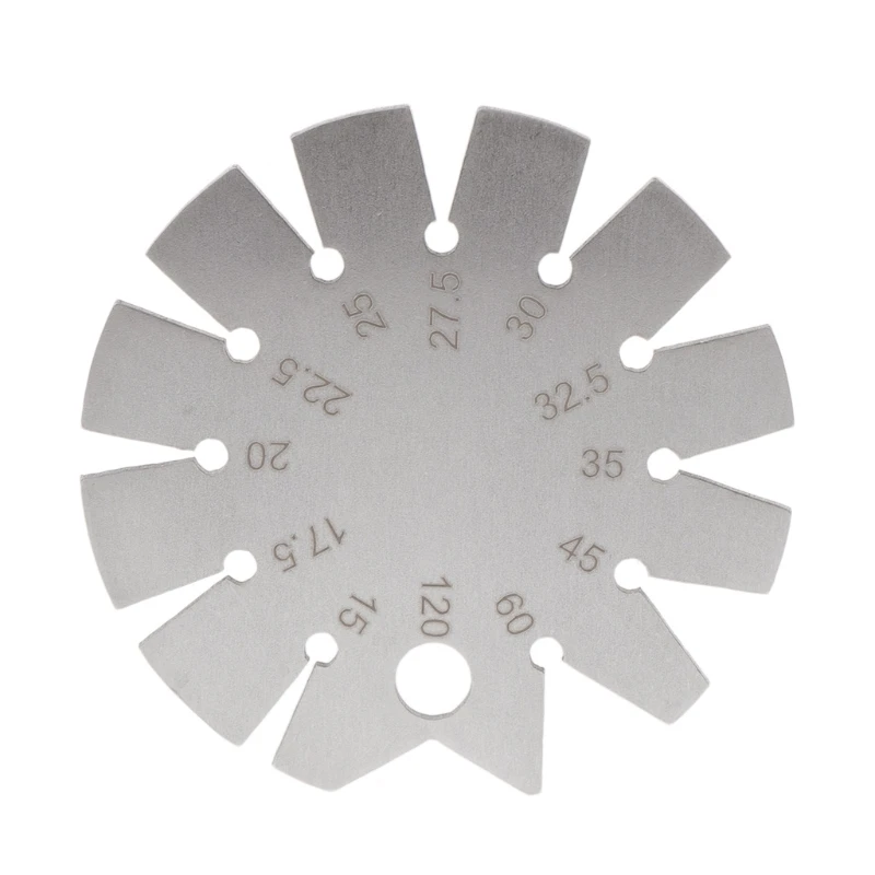 Stainless Steel Bevel Gauge Angle Protractor Range 15°-120° Gage Tools