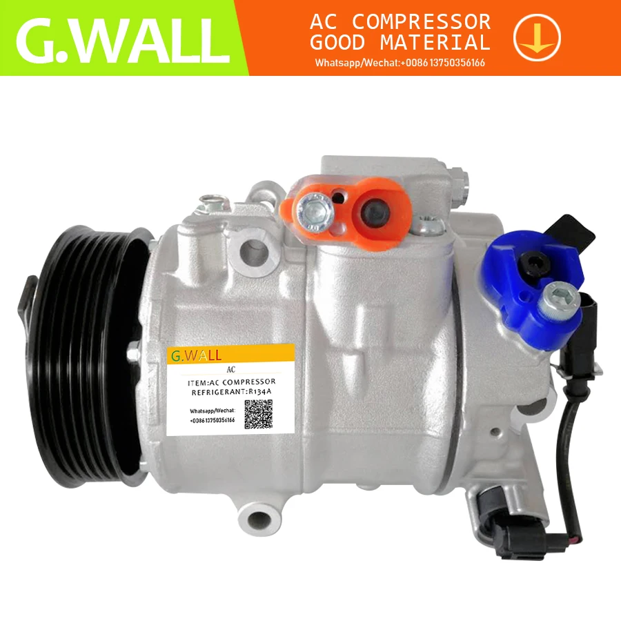 Auto AC Air Conditioning Compressor For Volkswagen POLO 6q0820803d 447190-4369 4471904369 For Volkswagen AC Compressor