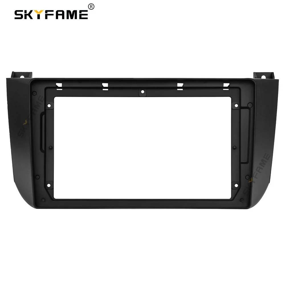 SKYFAME Car Frame Fascia For CHANA CHANGAN Alsvin V5 2009-2012 Android Radio Audio Dash Fitting Panel Kit