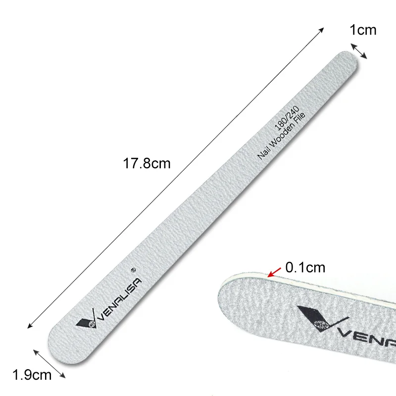 Venalisa Nail File 5pcs Buffer Double Side Of The Nail File Buffer 180/240 In The Nail Art Venalisa Nail Art Tools