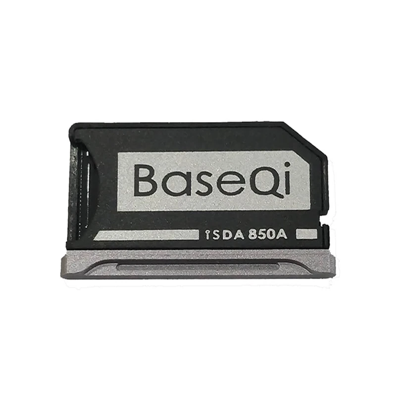 BaseQi Xiao Mi 850A Aluminum Micro SD Adapter SD Card Reader For Xiao Mi Pro15.6 Inch(MX150/MX250/GTX1050)