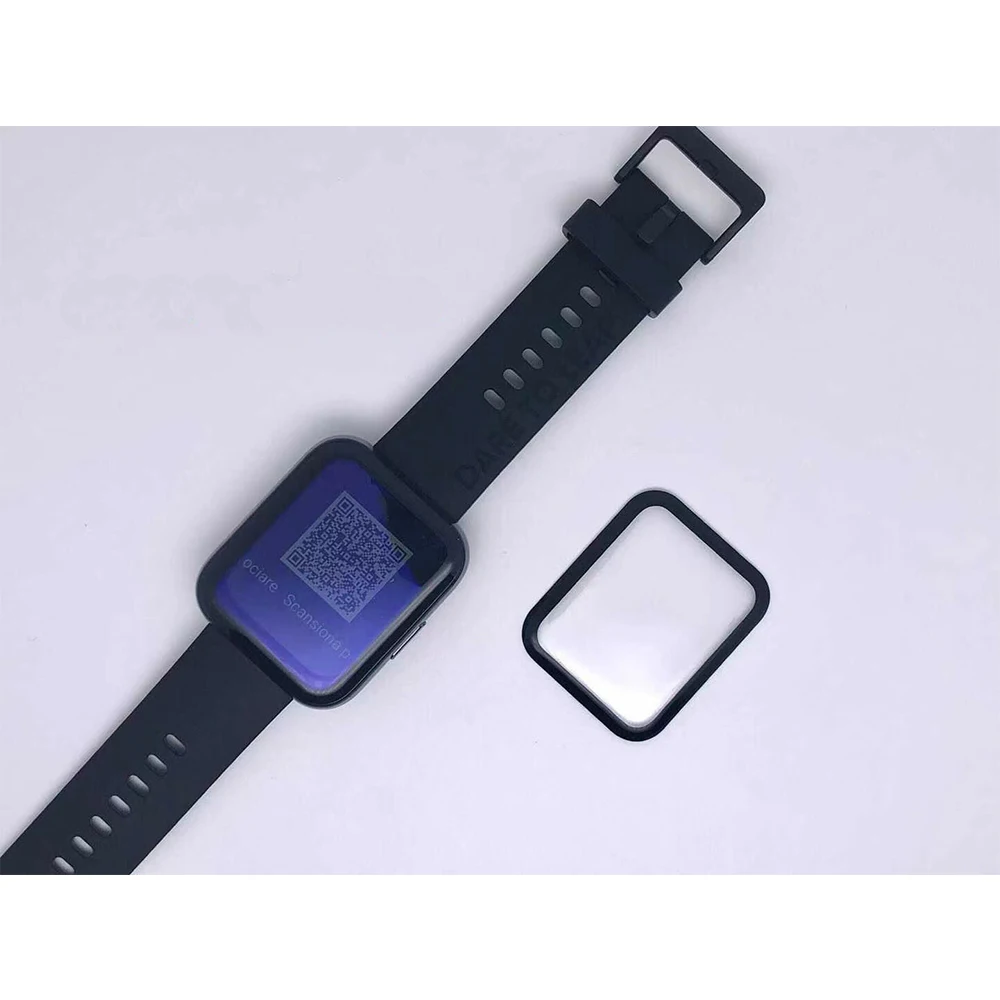 Full Cover Screen Protective Film For Realme Watch 2 2 Pro / S SmartWatch Clear 3D Fibre Transparent Film Protector Accessories image 4